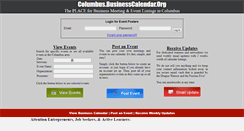 Desktop Screenshot of columbus.businesscalendar.org